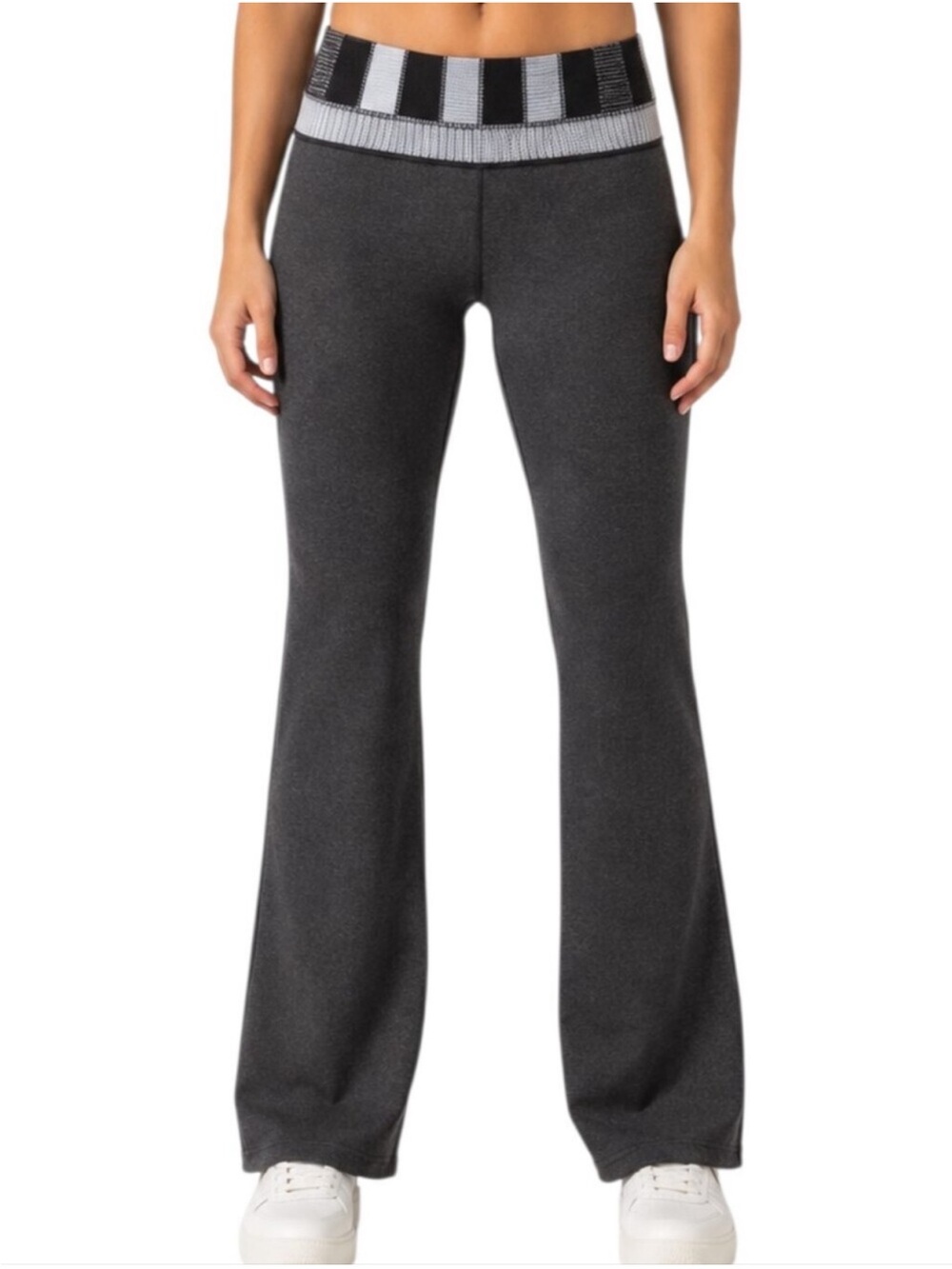 Lululemon Groove Pant with Striped Waistband